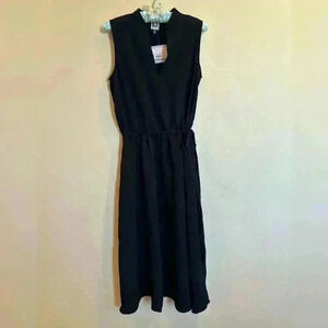 Anne Klein sz 6 navy blue dress